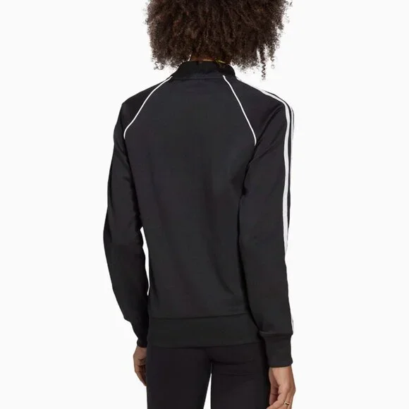 Adidas Women's Primeblue SST Track Jacket #GD2374 Black Size S - Picture 7 of 10